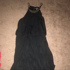 High-Low Black Dress